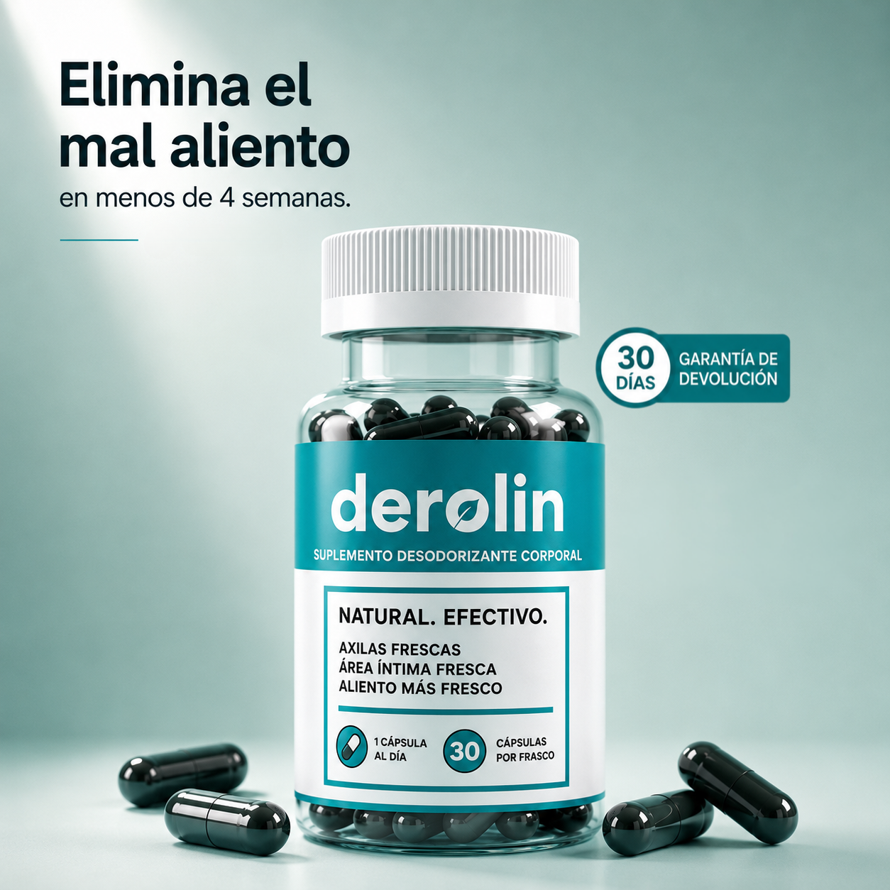 Derolin® - Suplemento natural para el control del aliento y el olor corporal